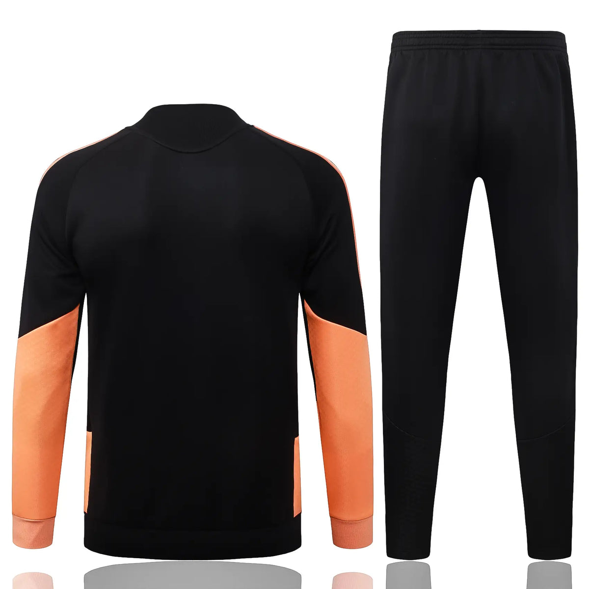 Tuta Full-zip Arsenal 26/27 Uomo Nero e Arancione | Tuta da Calcio - CalcioVivo