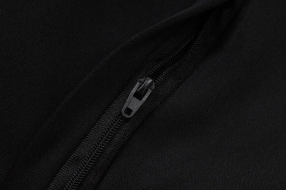 Tuta Full-zip Arsenal 26/27 Uomo Nero e Arancione | Tuta da Calcio - CalcioVivo