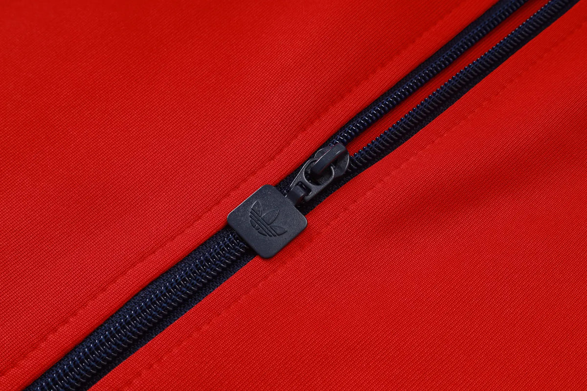 Tuta Full-zip Arsenal 26/27 Uomo Rosso/Blu Navy/Bianco | Tuta da Calcio - CalcioVivo