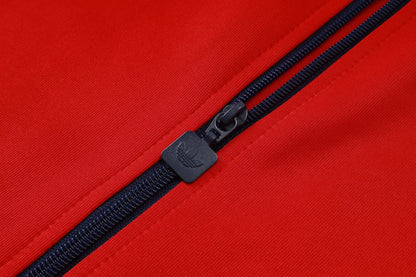 Tuta Full-zip Arsenal 26/27 Uomo Rosso/Blu Navy/Bianco | Tuta da Calcio - CalcioVivo