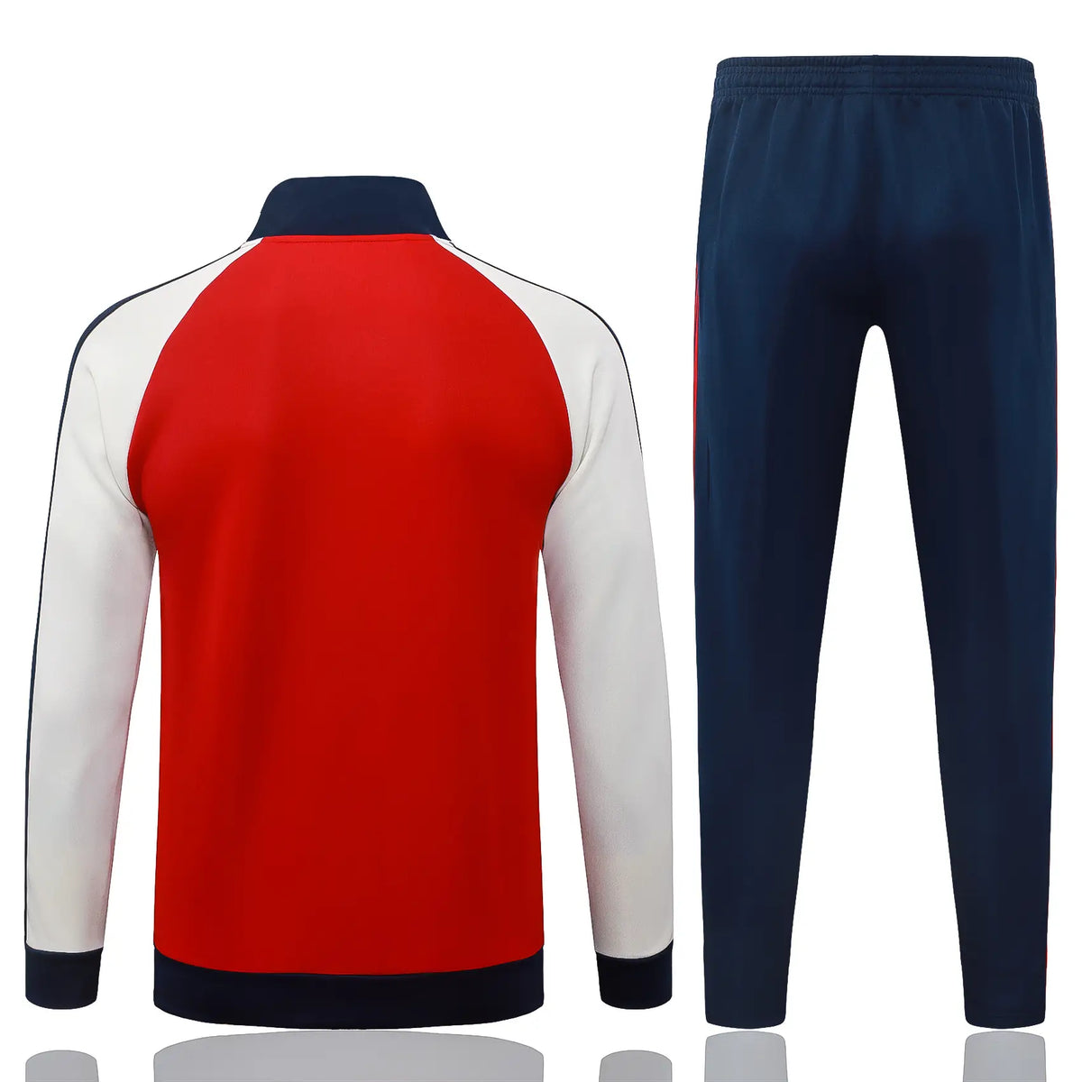 Tuta Full-zip Arsenal 26/27 Uomo Rosso/Blu Navy/Bianco | Tuta da Calcio - CalcioVivo
