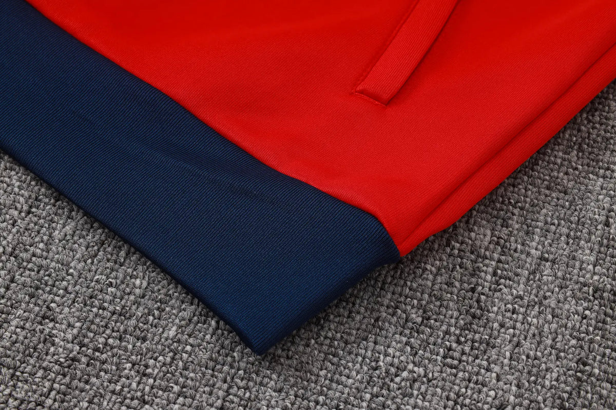 Tuta Full-zip Arsenal 26/27 Uomo Rosso/Blu Navy/Bianco | Tuta da Calcio - CalcioVivo