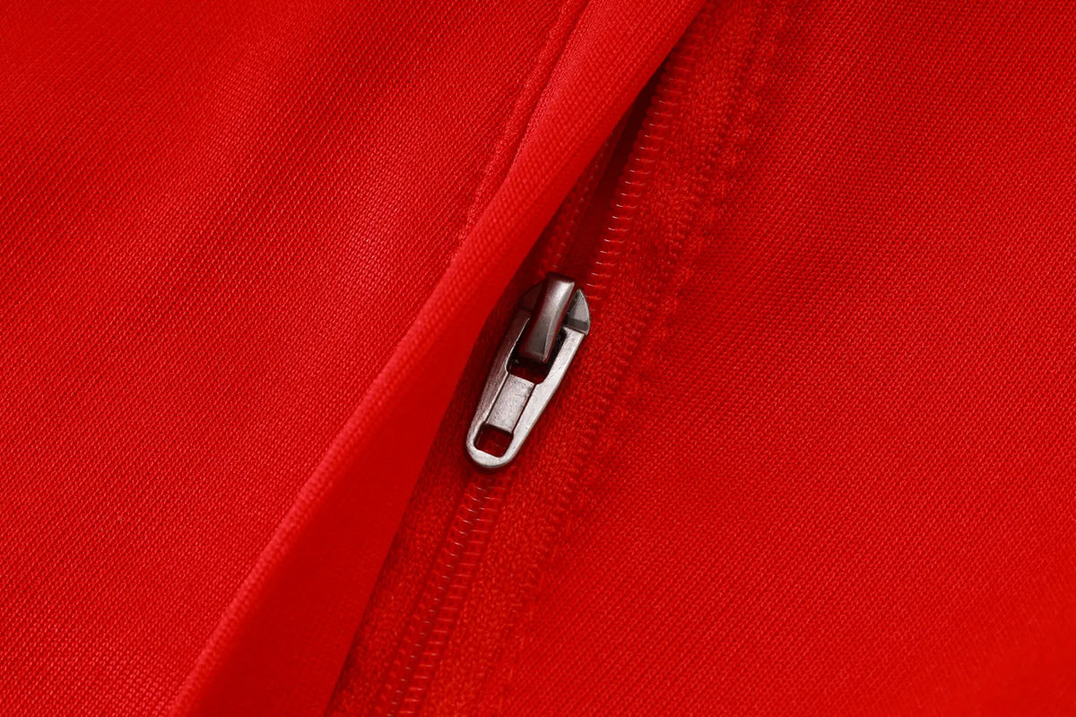 Tuta Full-zip Arsenal 26/27 Uomo Rosso/Blu Navy/Bianco | Tuta da Calcio - CalcioVivo