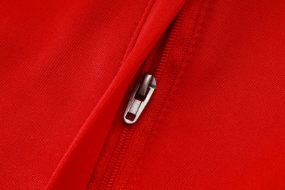 Tuta Full-zip Arsenal 26/27 Uomo Rosso/Blu Navy/Bianco | Tuta da Calcio - CalcioVivo