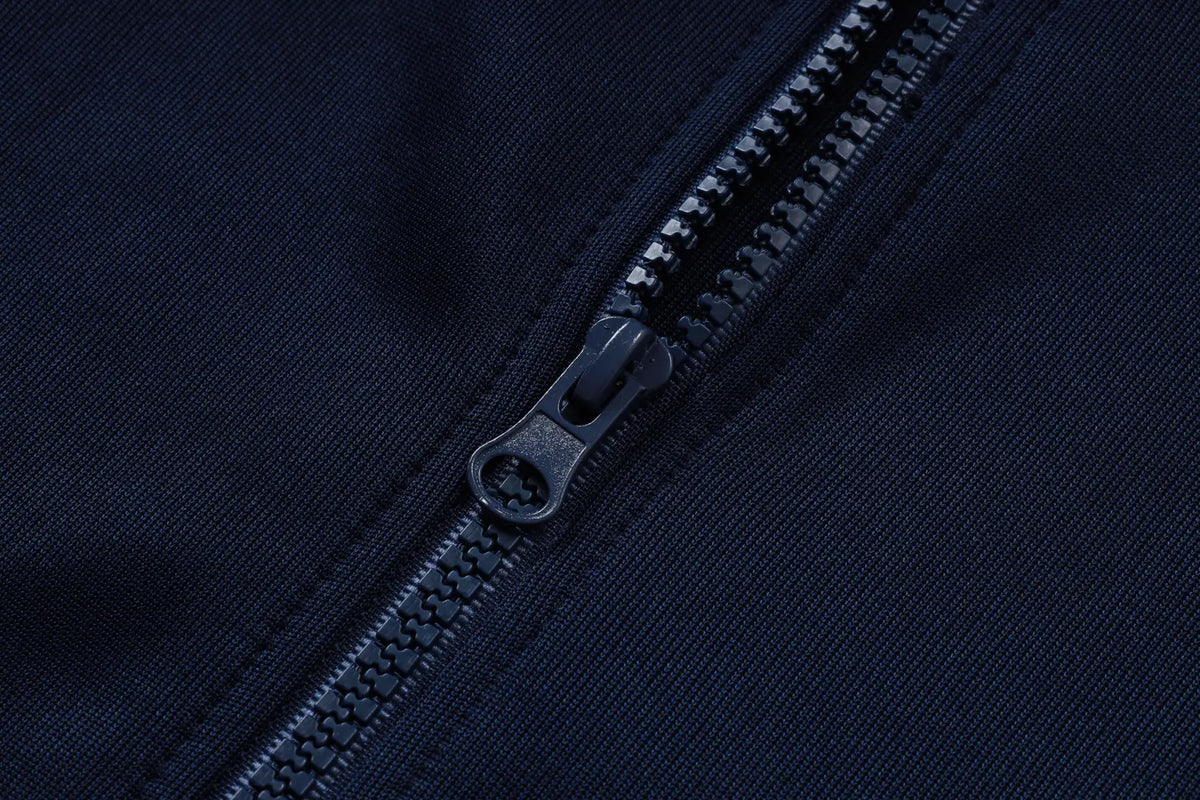 Tuta Full-zip Barcelona 26/27 Uomo Blu Navy | Tuta da Calcio - CalcioVivo
