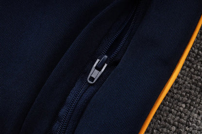 Tuta Full-zip Barcelona 26/27 Uomo Blu Navy | Tuta da Calcio - CalcioVivo