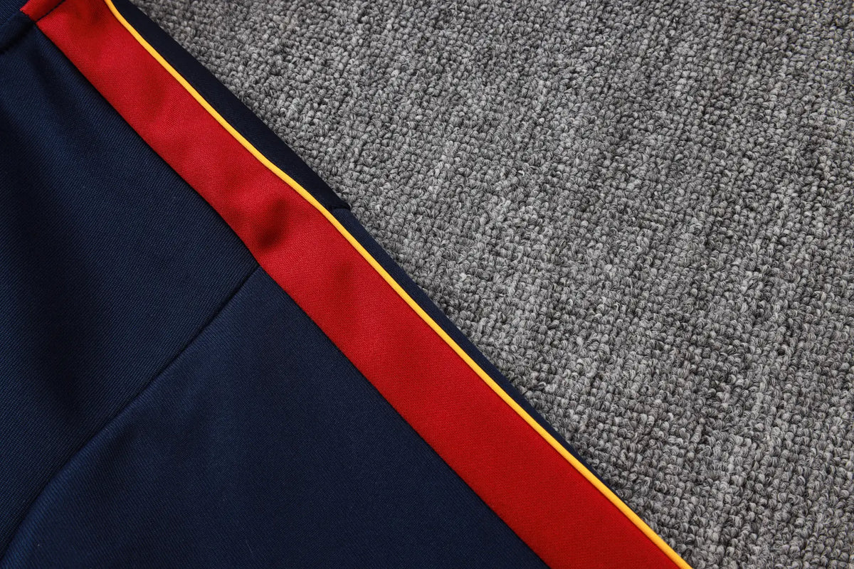 Tuta Full-zip Barcelona 26/27 Uomo Blu Navy | Tuta da Calcio - CalcioVivo
