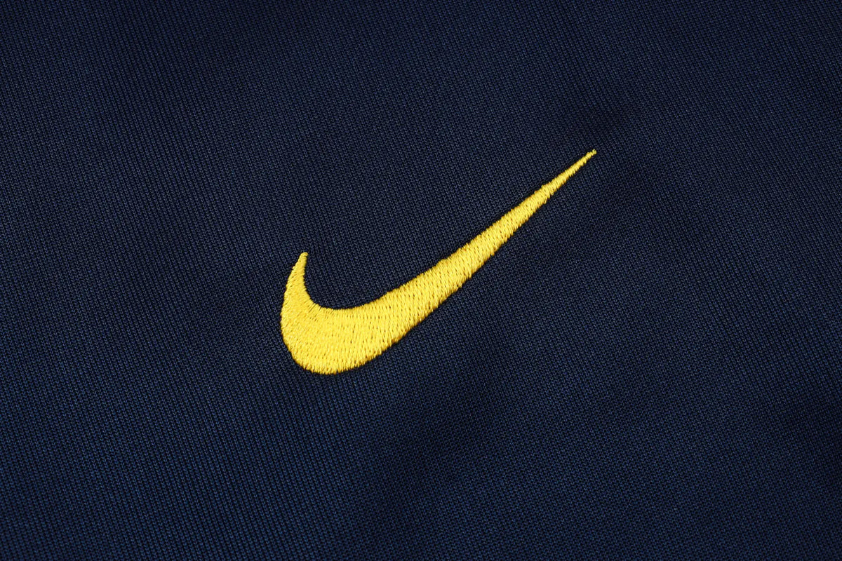 Tuta Full-zip Barcelona 26/27 Uomo Blu Navy | Tuta da Calcio - CalcioVivo