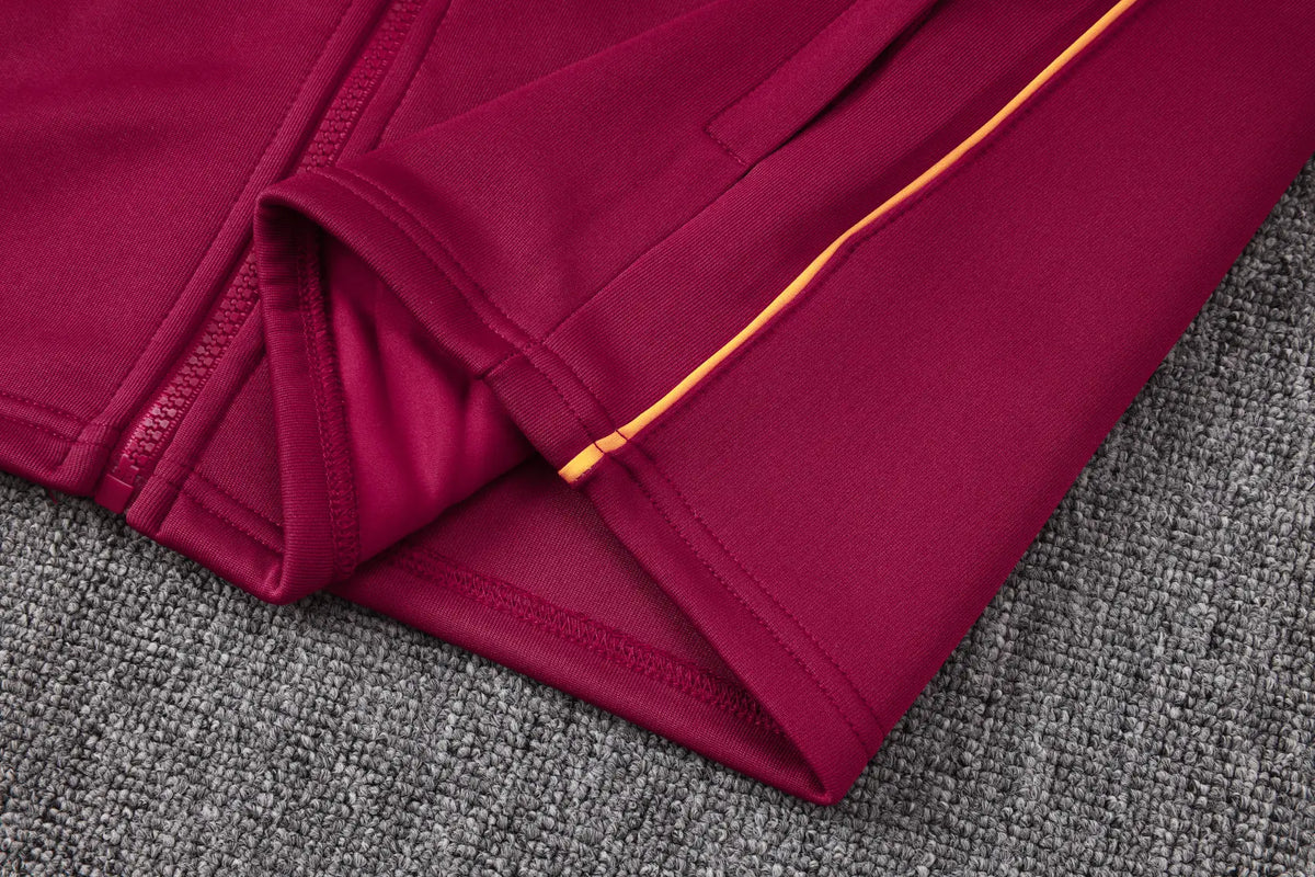 Tuta Full-zip Barcelona 26/27 Uomo Bordeaux e Blu Navy | Tuta da Calcio - CalcioVivo