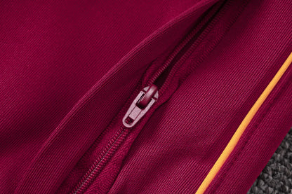 Tuta Full-zip Barcelona 26/27 Uomo Bordeaux e Blu Navy | Tuta da Calcio - CalcioVivo