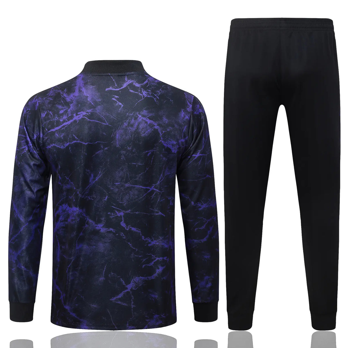 Tuta Full-zip Barcelona 26/27 Uomo Nero/Viola | Tuta da Calcio - CalcioVivo