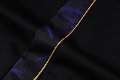 Tuta Full-zip Barcelona 26/27 Uomo Nero/Viola | Tuta da Calcio - CalcioVivo