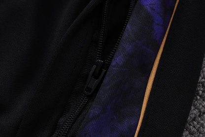 Tuta Full-zip Barcelona 26/27 Uomo Nero/Viola | Tuta da Calcio - CalcioVivo