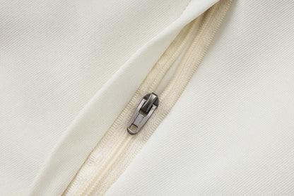 Tuta Full-zip Bayern Munich 26/27 Uomo Bianco e Blu Navy | Tuta da Calcio - CalcioVivo