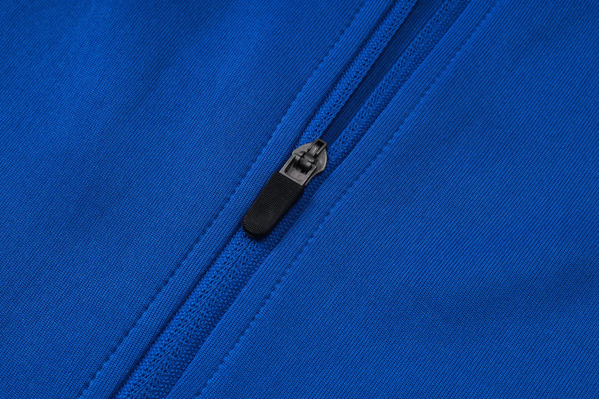 Tuta Full-zip Brasile 26/27 Uomo Blu Reale con inserti Gialli | Tuta da Calcio - CalcioVivo