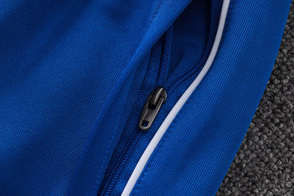 Tuta Full-zip Brasile 26/27 Uomo Blu Reale con inserti Gialli | Tuta da Calcio - CalcioVivo