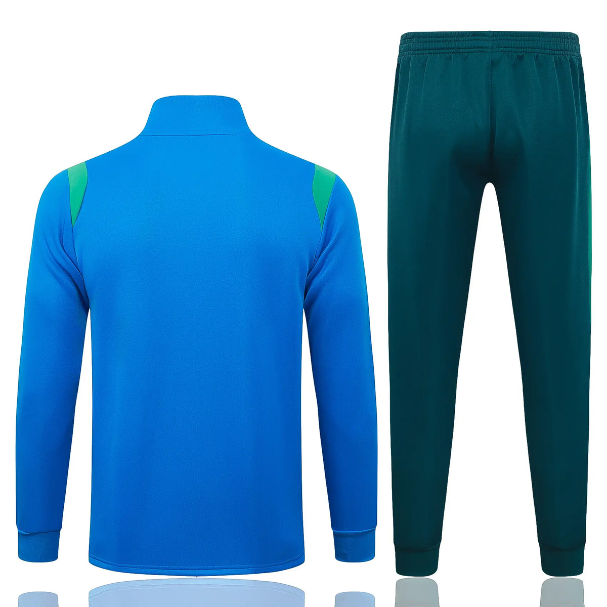Tuta Full-zip Brasile 26/27 Uomo Blu/Verde | Tuta da Calcio - CalcioVivo