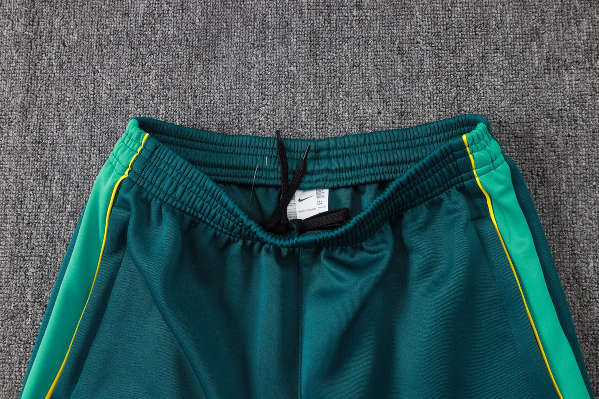 Tuta Full-zip Brasile 26/27 Uomo Blu/Verde | Tuta da Calcio - CalcioVivo