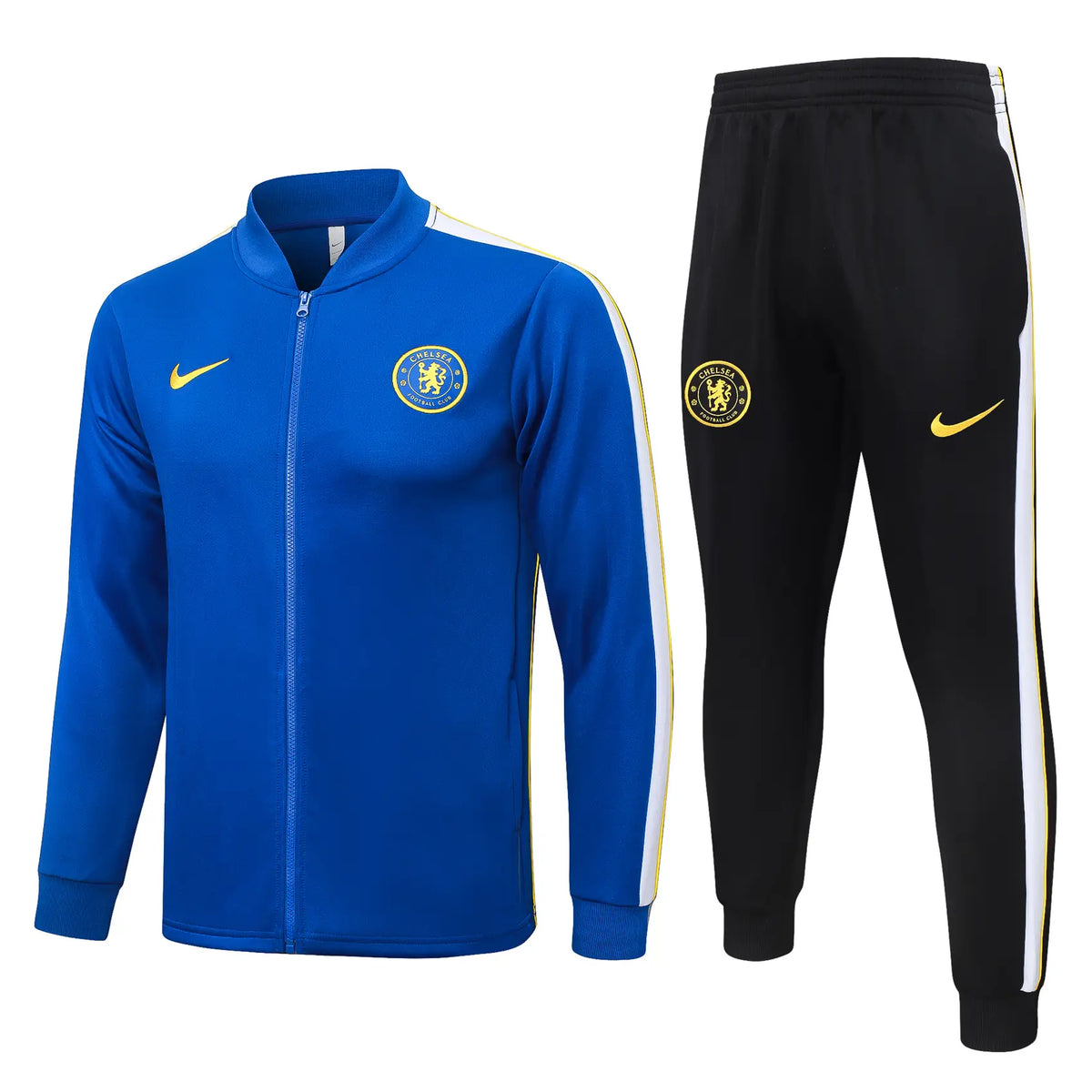Tuta Full-zip Chelsea 26/27 Uomo Blu e Nero | Tuta da Calcio - CalcioVivo