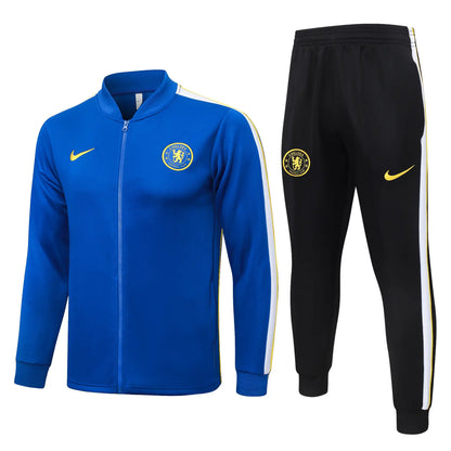 Tuta Full-zip Chelsea 26/27 Uomo Blu e Nero | Tuta da Calcio - CalcioVivo