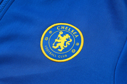 Tuta Full-zip Chelsea 26/27 Uomo Blu e Nero | Tuta da Calcio - CalcioVivo
