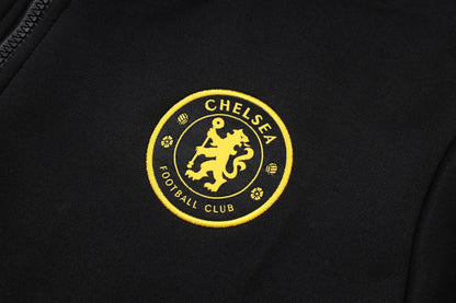 Tuta Full-zip Chelsea 26/27 Uomo Nero | Tuta da Calcio - CalcioVivo