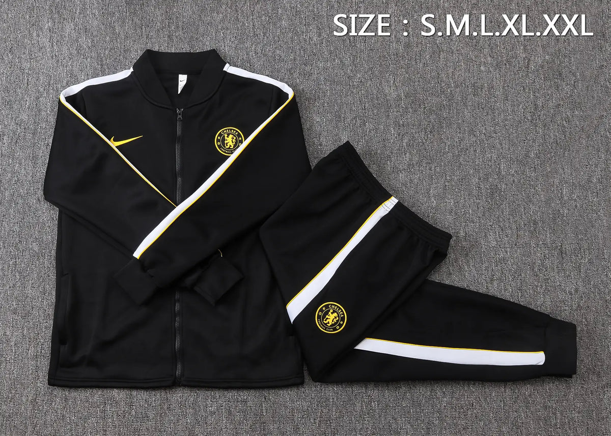 Tuta Full-zip Chelsea 26/27 Uomo Nero | Tuta da Calcio - CalcioVivo