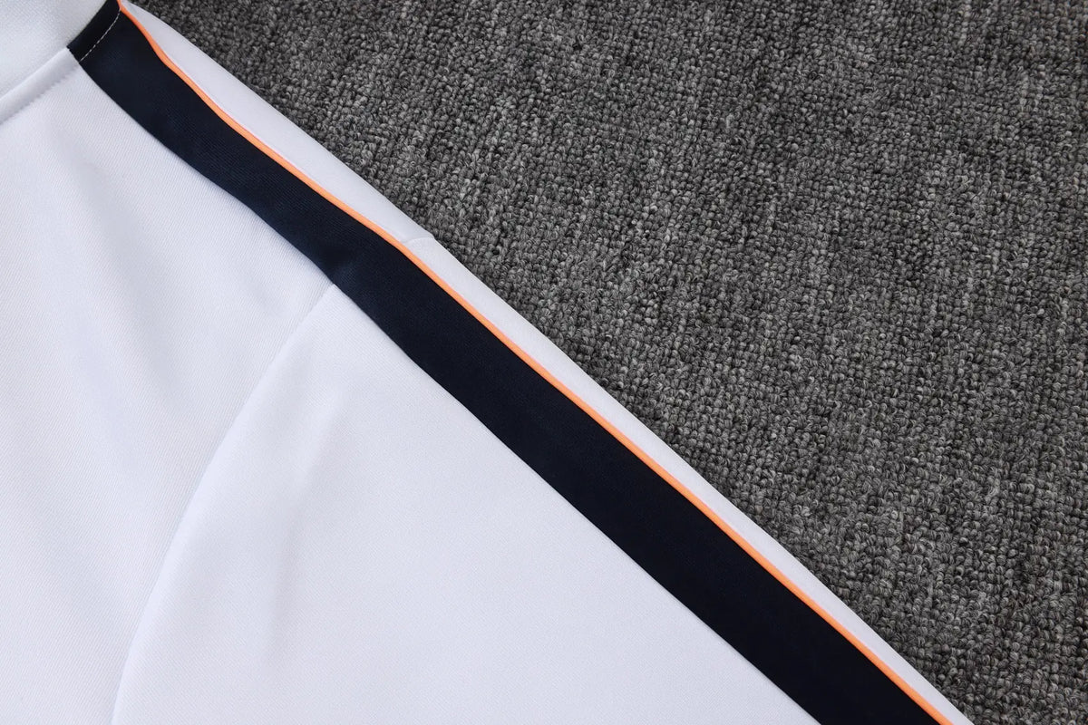 Tuta Full-zip Francia 26/27 Uomo Bianco e Blu | Tuta da Calcio - CalcioVivo