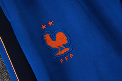 Tuta Full-zip Francia 26/27 Uomo Bianco e Blu | Tuta da Calcio - CalcioVivo