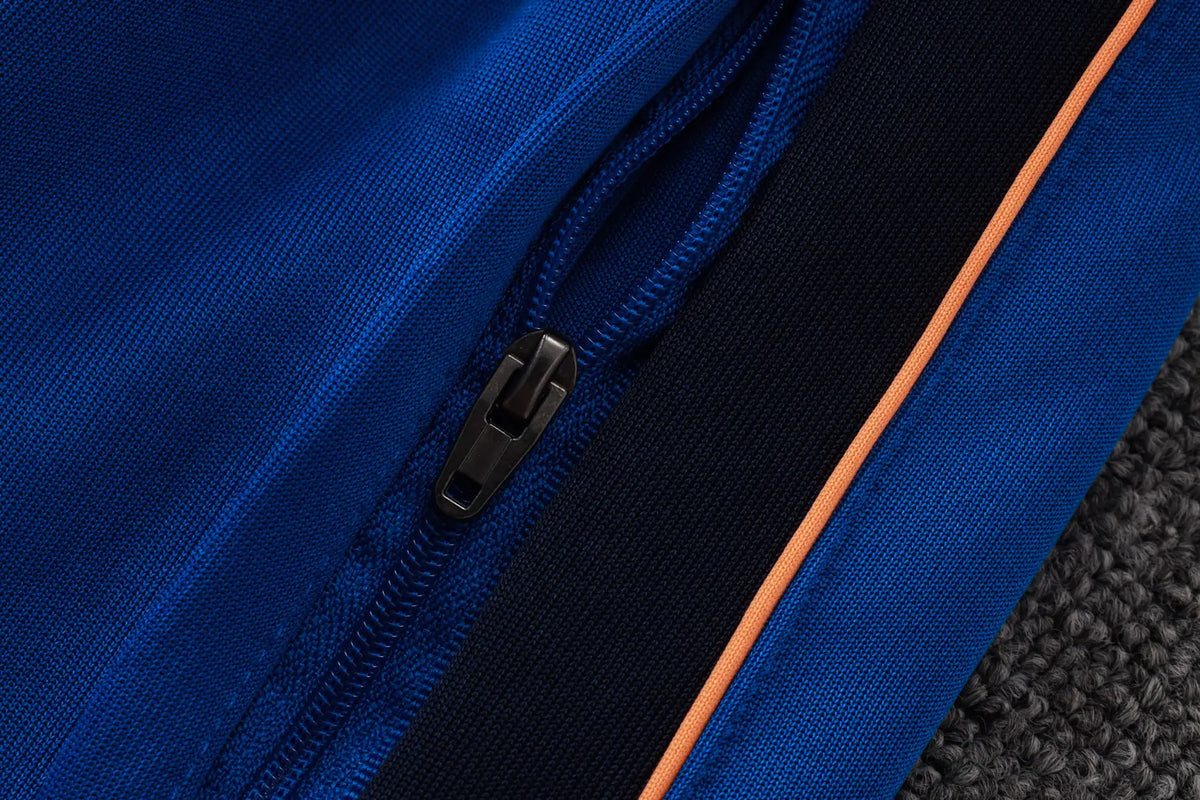 Tuta Full-zip Francia 26/27 Uomo Bianco e Blu | Tuta da Calcio - CalcioVivo