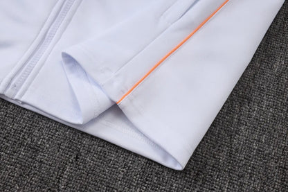 Tuta Full-zip Francia 26/27 Uomo Bianco e Blu | Tuta da Calcio - CalcioVivo
