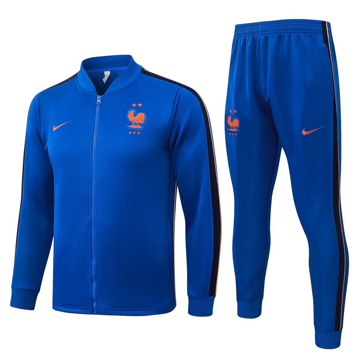 Tuta Full-zip Francia 26/27 Uomo Blu | Tuta da Calcio - CalcioVivo