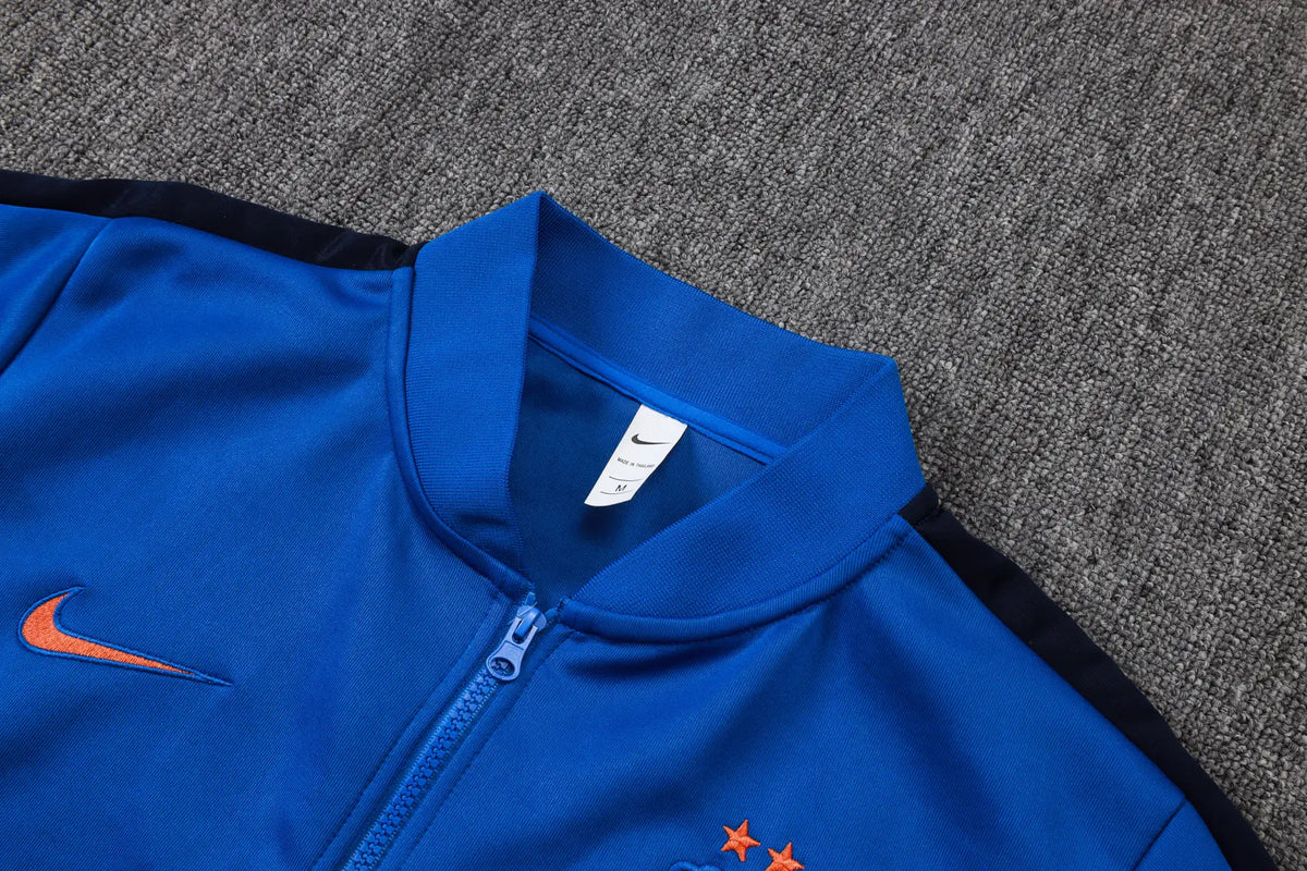 Tuta Full-zip Francia 26/27 Uomo Blu | Tuta da Calcio - CalcioVivo
