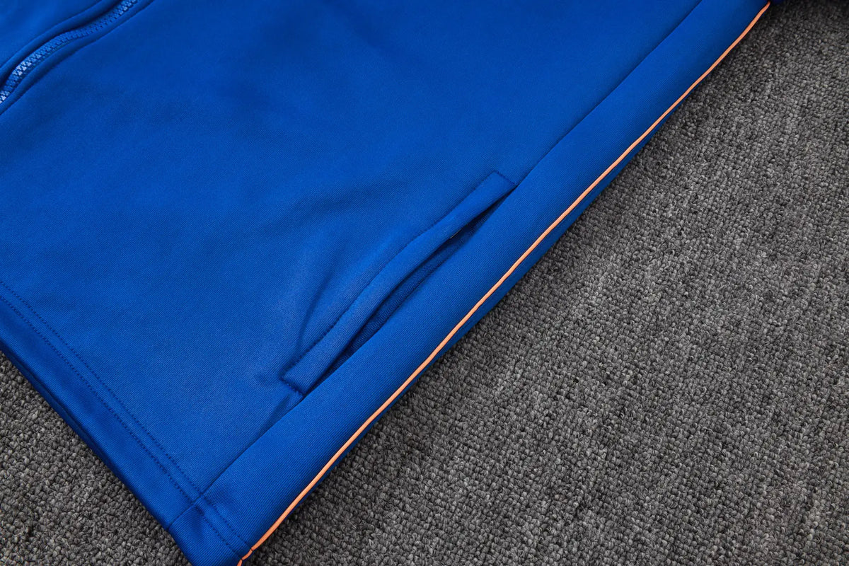 Tuta Full-zip Francia 26/27 Uomo Blu | Tuta da Calcio - CalcioVivo