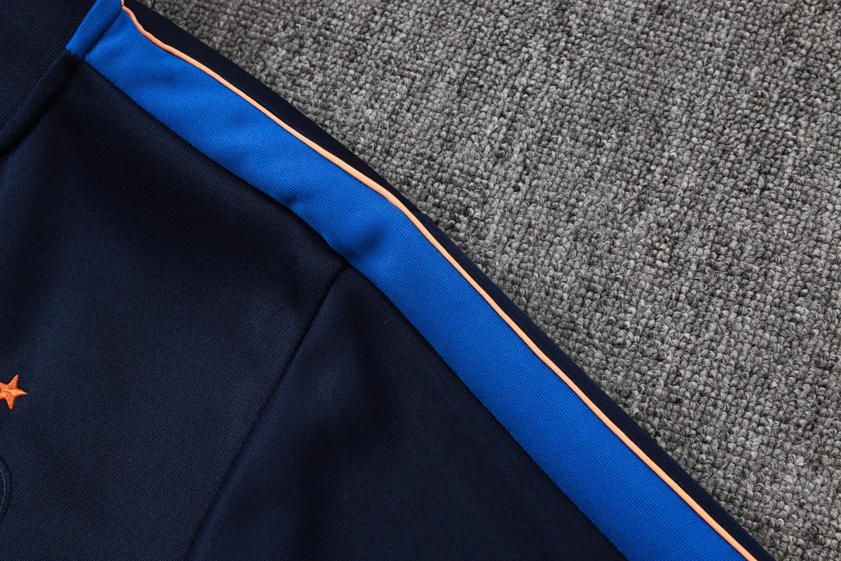 Tuta Full-zip Francia 26/27 Uomo Blu Navy | Tuta da Calcio - CalcioVivo
