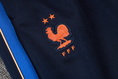 Tuta Full-zip Francia 26/27 Uomo Blu Navy | Tuta da Calcio - CalcioVivo
