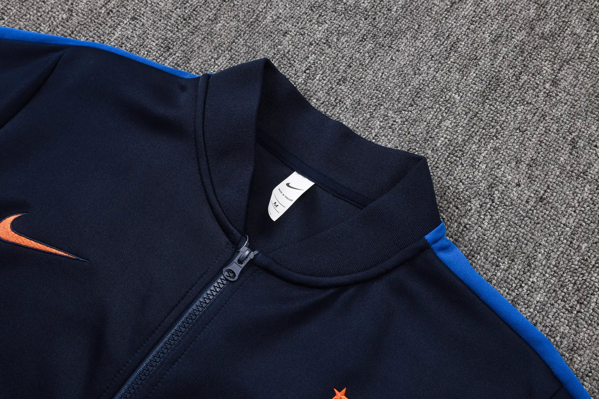 Tuta Full-zip Francia 26/27 Uomo Blu Navy | Tuta da Calcio - CalcioVivo