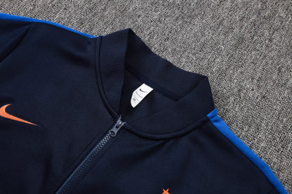 Tuta Full-zip Francia 26/27 Uomo Blu Navy | Tuta da Calcio - CalcioVivo