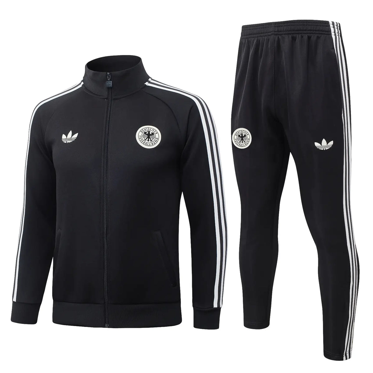 Tuta Full-zip Germania 26/27 Uomo Nero | Tuta da Calcio - CalcioVivo