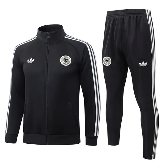 Tuta Full-zip Germania 26/27 Uomo Nero | Tuta da Calcio - CalcioVivo