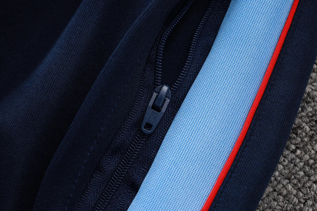Tuta Full-zip Inghilterra 26/27 Uomo Azzurro | Tuta da Calcio - CalcioVivo