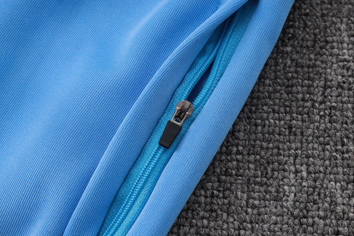 Tuta Full-zip Inghilterra 26/27 Uomo Azzurro | Tuta da Calcio - CalcioVivo
