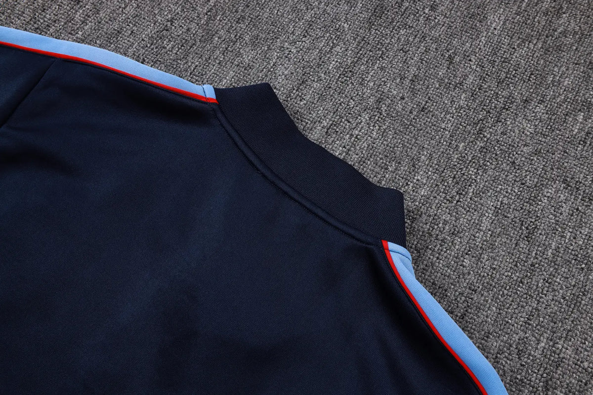 Tuta Full-zip Inghilterra 26/27 Uomo Blu Navy | Tuta da Calcio - CalcioVivo