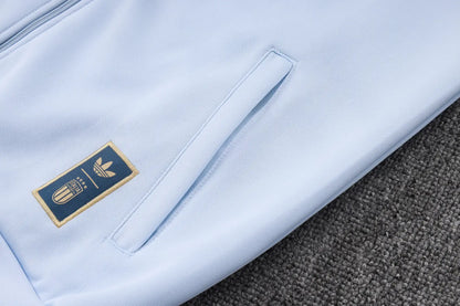 Tuta Full-zip Italia 26/27 Uomo Azzurro/Blu Navy | Tuta da Calcio - CalcioVivo