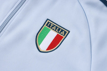 Tuta Full-zip Italia 26/27 Uomo Azzurro/Blu Navy | Tuta da Calcio - CalcioVivo