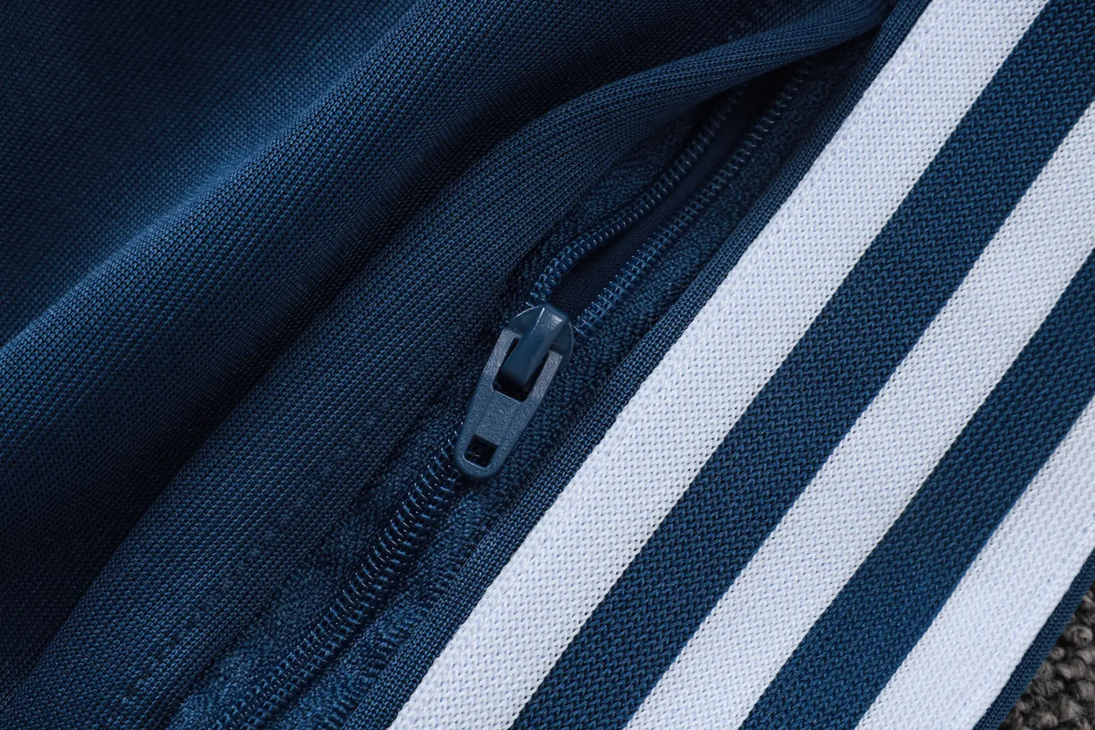 Tuta Full-zip Italia 26/27 Uomo Azzurro/Blu Navy | Tuta da Calcio - CalcioVivo