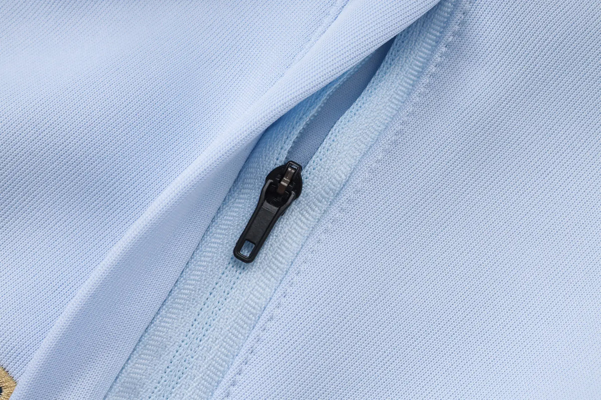 Tuta Full-zip Italia 26/27 Uomo Azzurro/Blu Navy | Tuta da Calcio - CalcioVivo