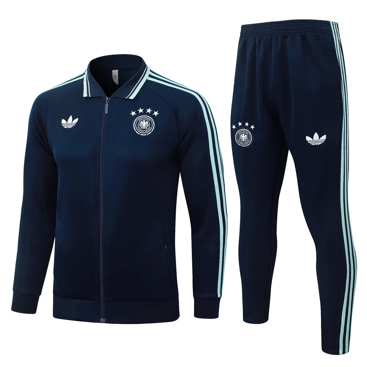 Tuta Full-zip Italia 26/27 Uomo Blu Navy | Tuta da Calcio - CalcioVivo