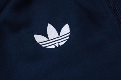 Tuta Full-zip Italia 26/27 Uomo Blu Navy | Tuta da Calcio - CalcioVivo