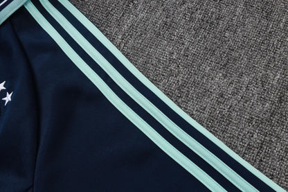 Tuta Full-zip Italia 26/27 Uomo Blu Navy | Tuta da Calcio - CalcioVivo